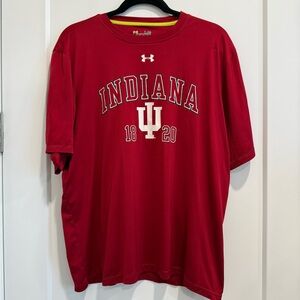Indiana University Hoosiers Under Armor Red T-Shirt
